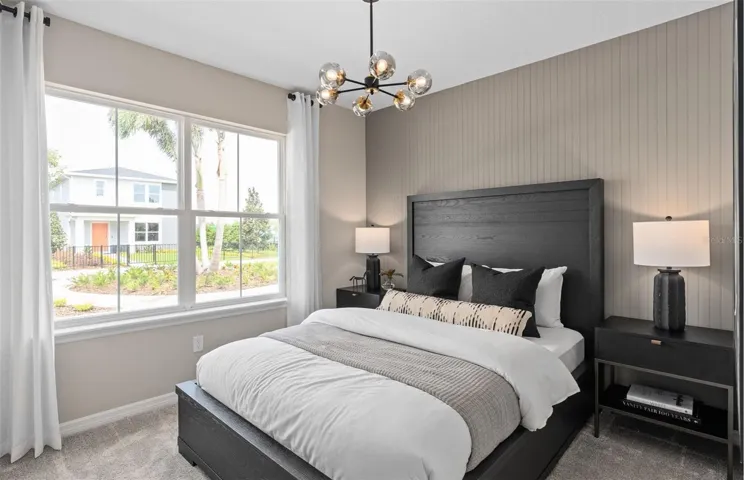 Model Home Design Only. Pictures and furnishings are for illustrative purposes only. Elevations, colors and options may vary. Furniture is for model home staging only.