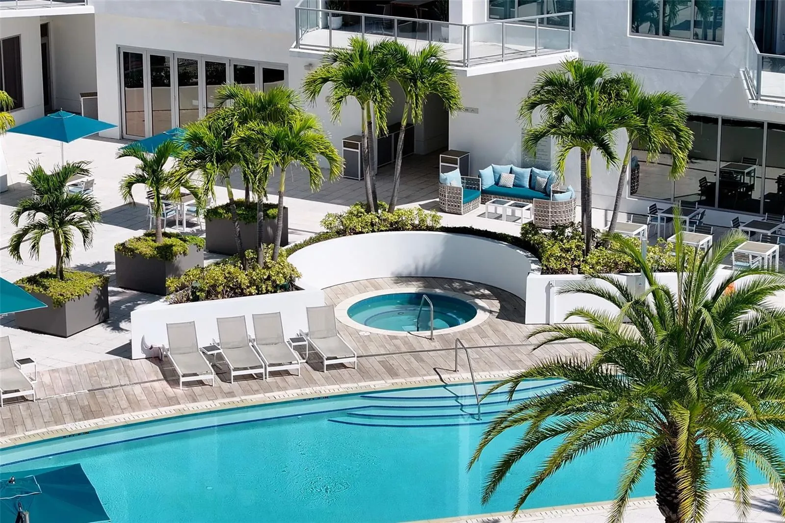 Pool and hot tub