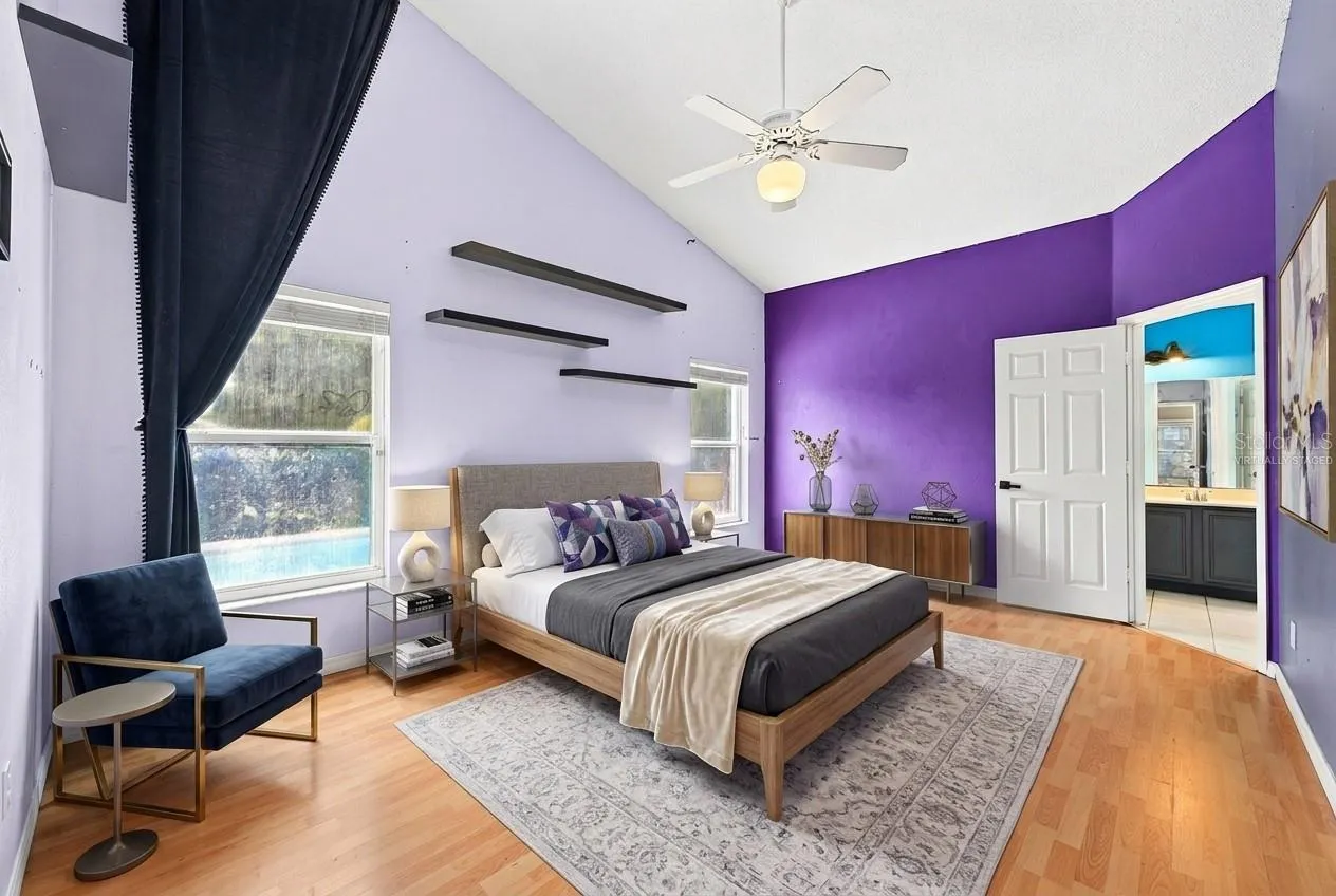 Primary Suite. Virtually Staged.