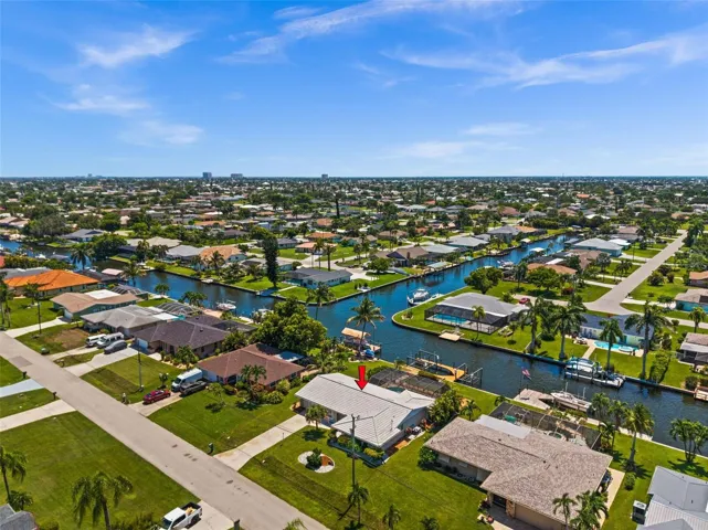 Intersecting Canal view at 4102 SE 1st Pl