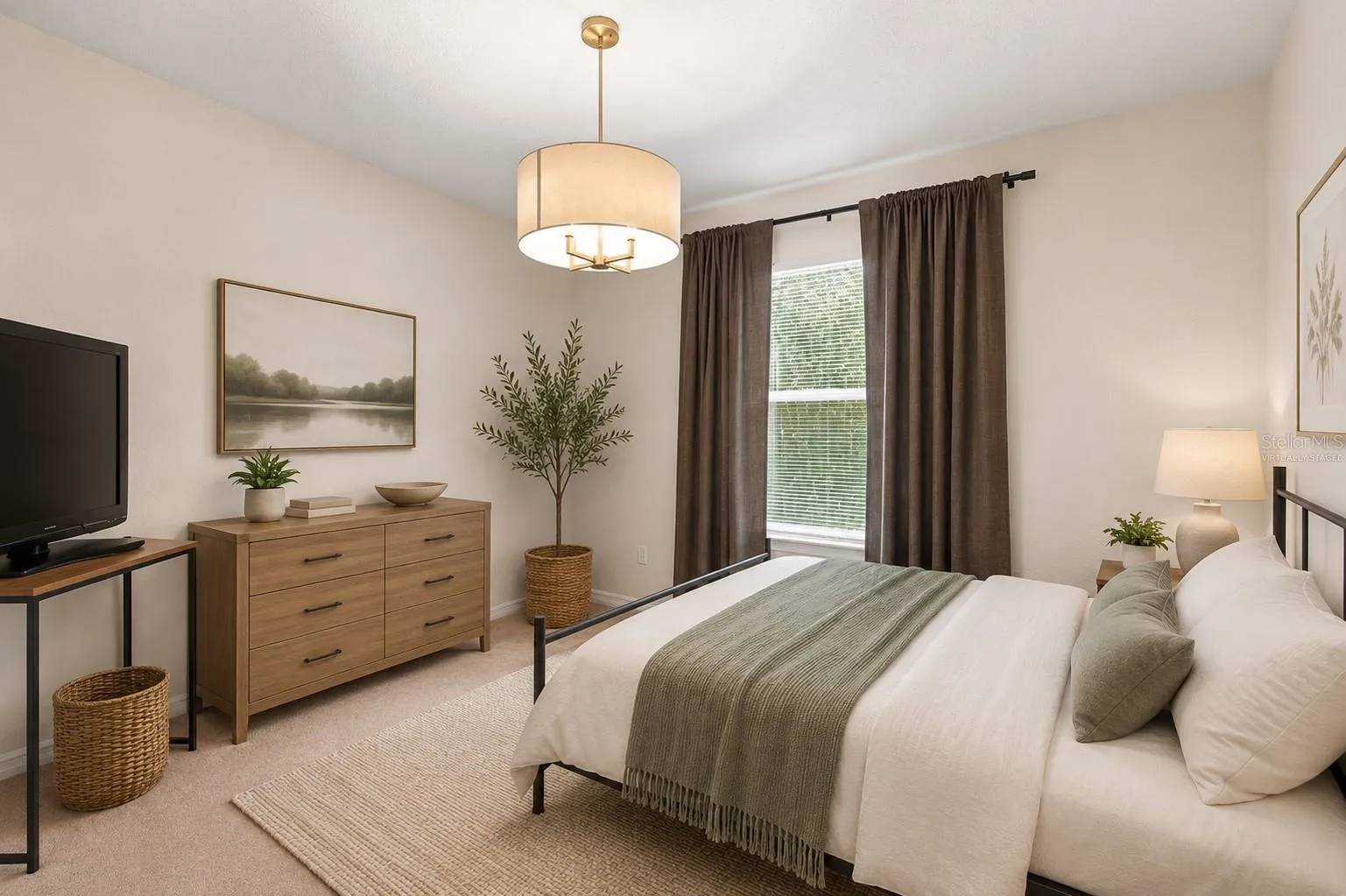 Bedroom - Virtually Staged