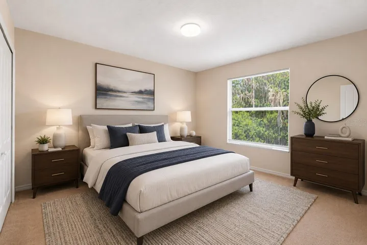 Bedroom - Virtually Staged