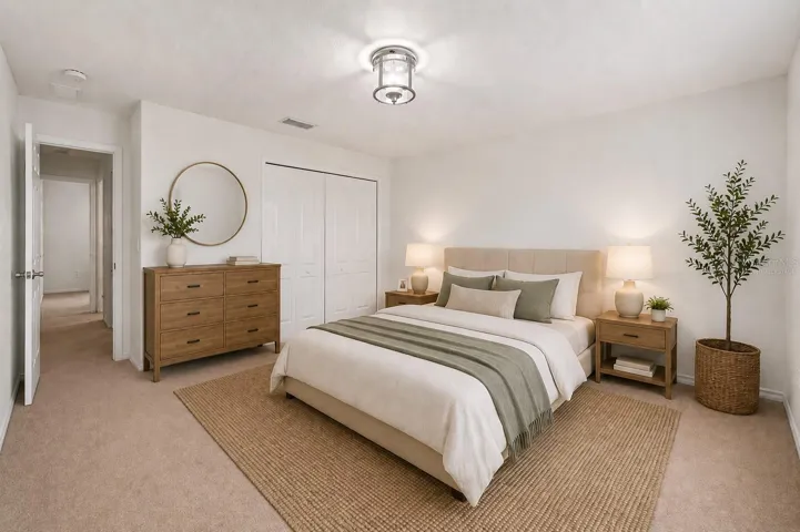 Bedroom - Virtually Staged