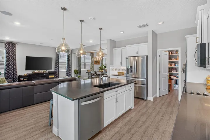 Open Floor Plan - Kitchen - Family Room
