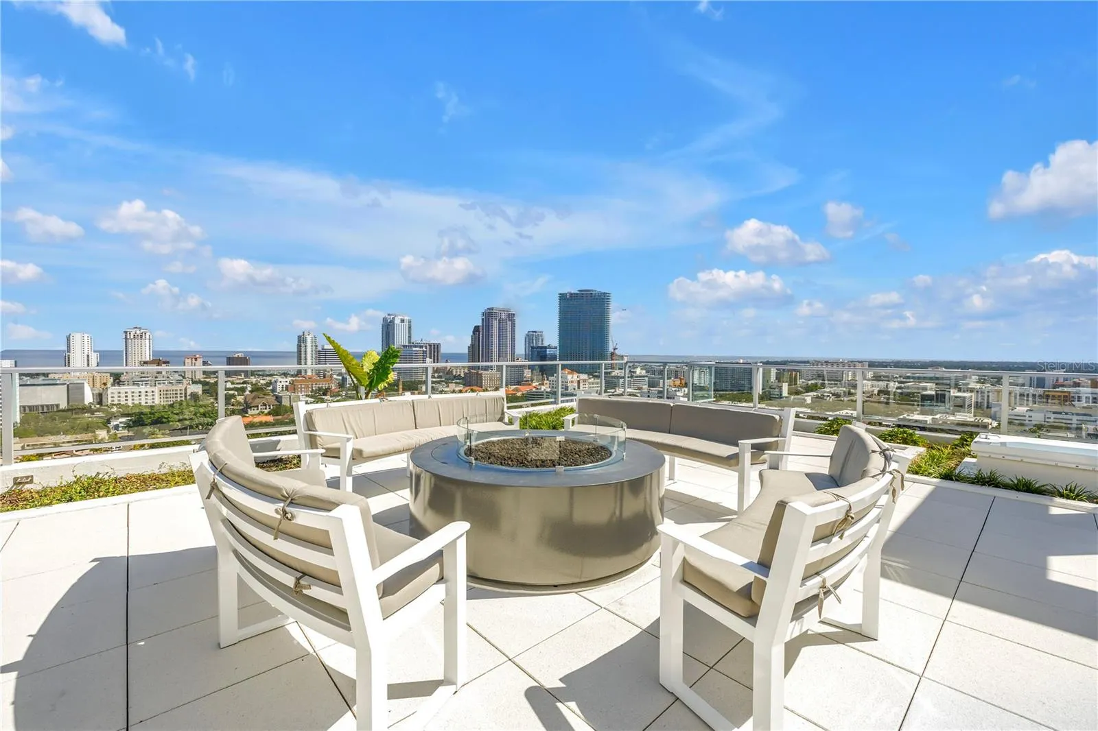 rooftop firepit