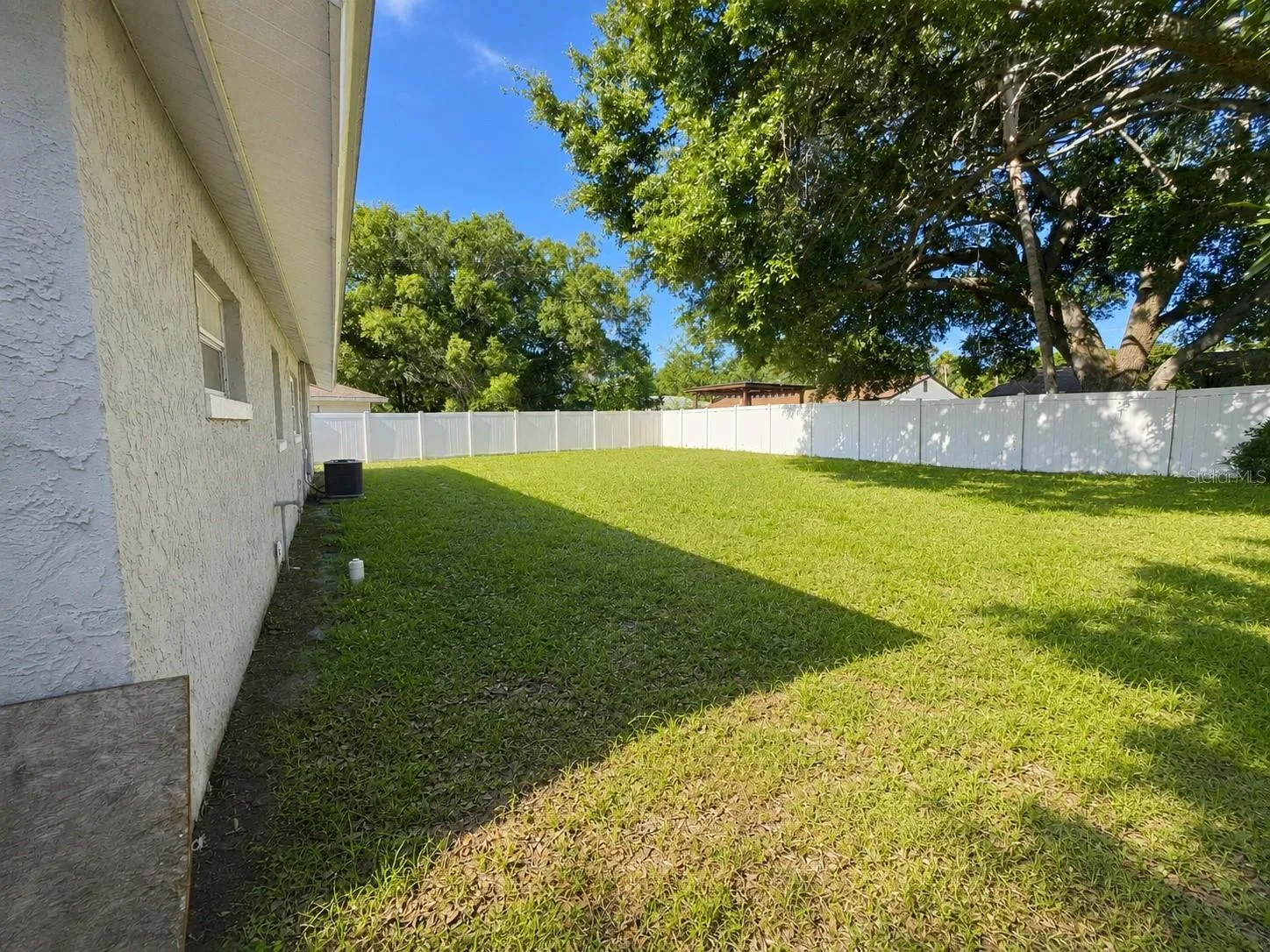 Fenced Backyard