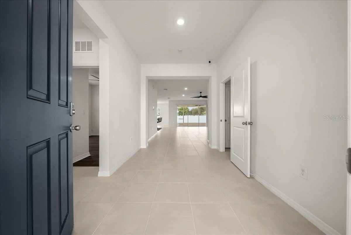 Foyer  -  view of the hallway