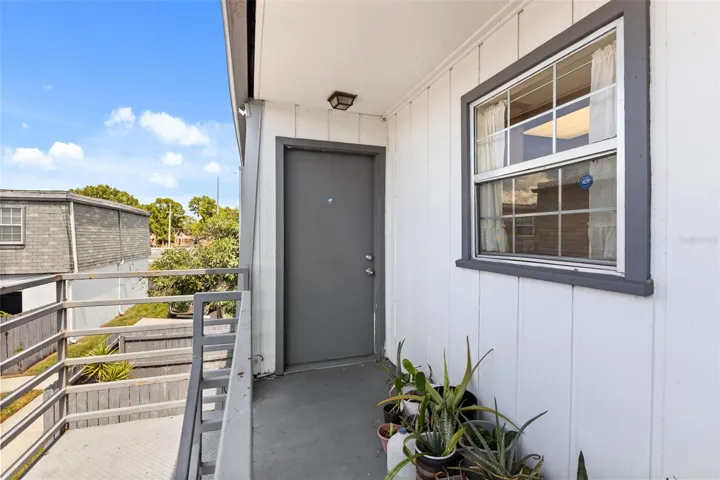 small balcony