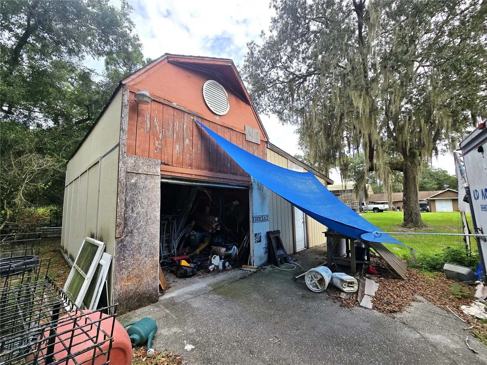 Existing Barn with power