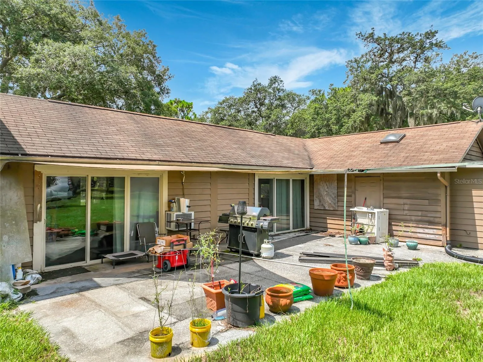 Back patio