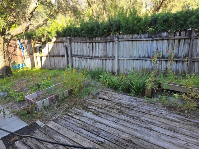 Side yard of the 3/2 side