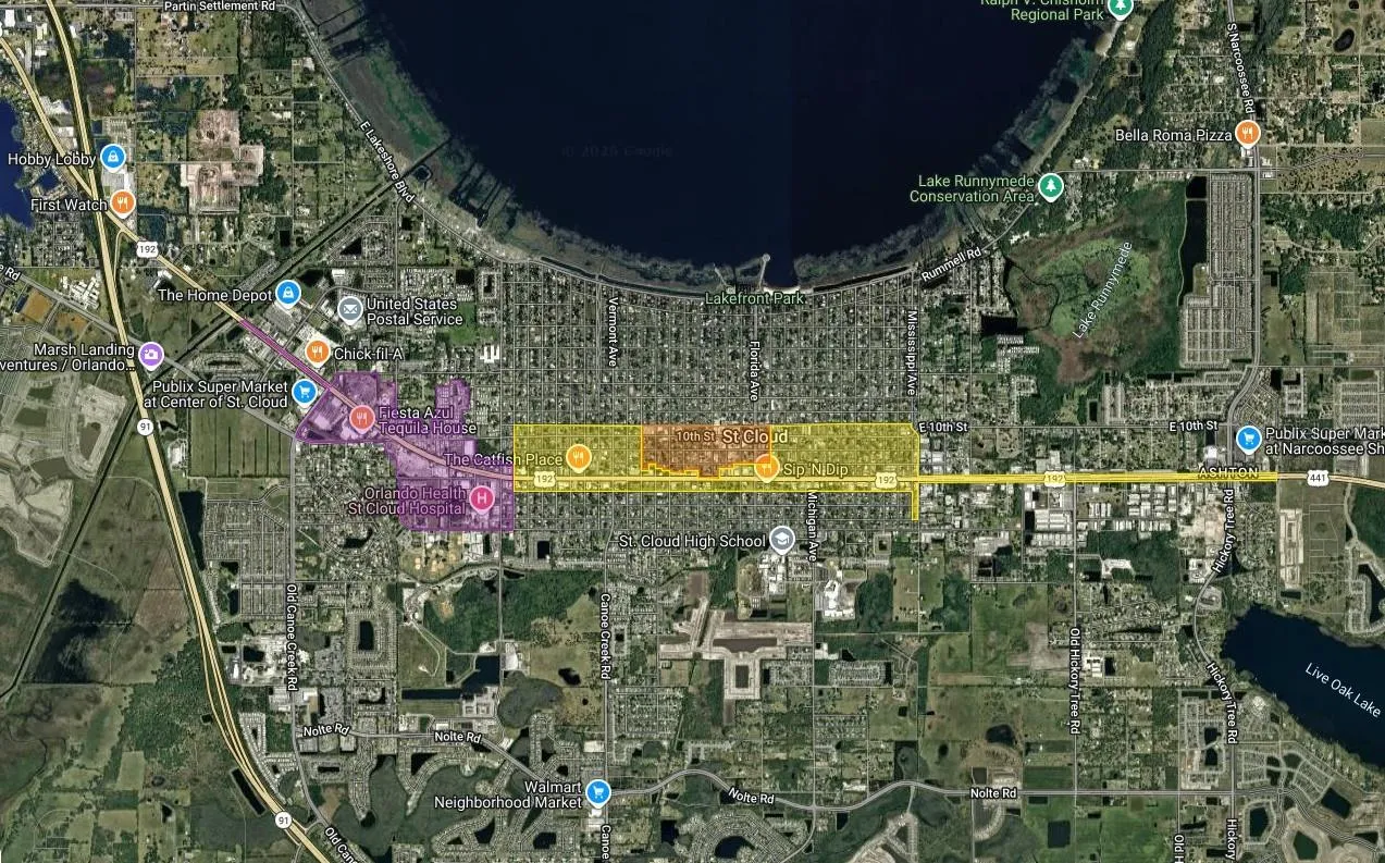 City of Saint Cloud CRA MAP