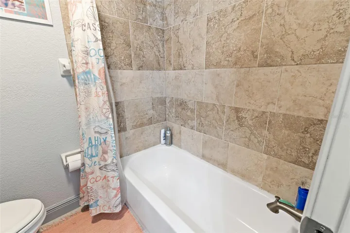 Tiled Shower with Tub