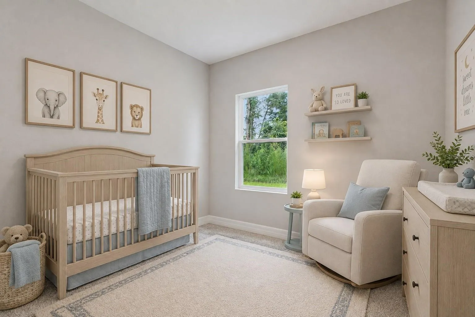 Virtually Staged - Bedroom