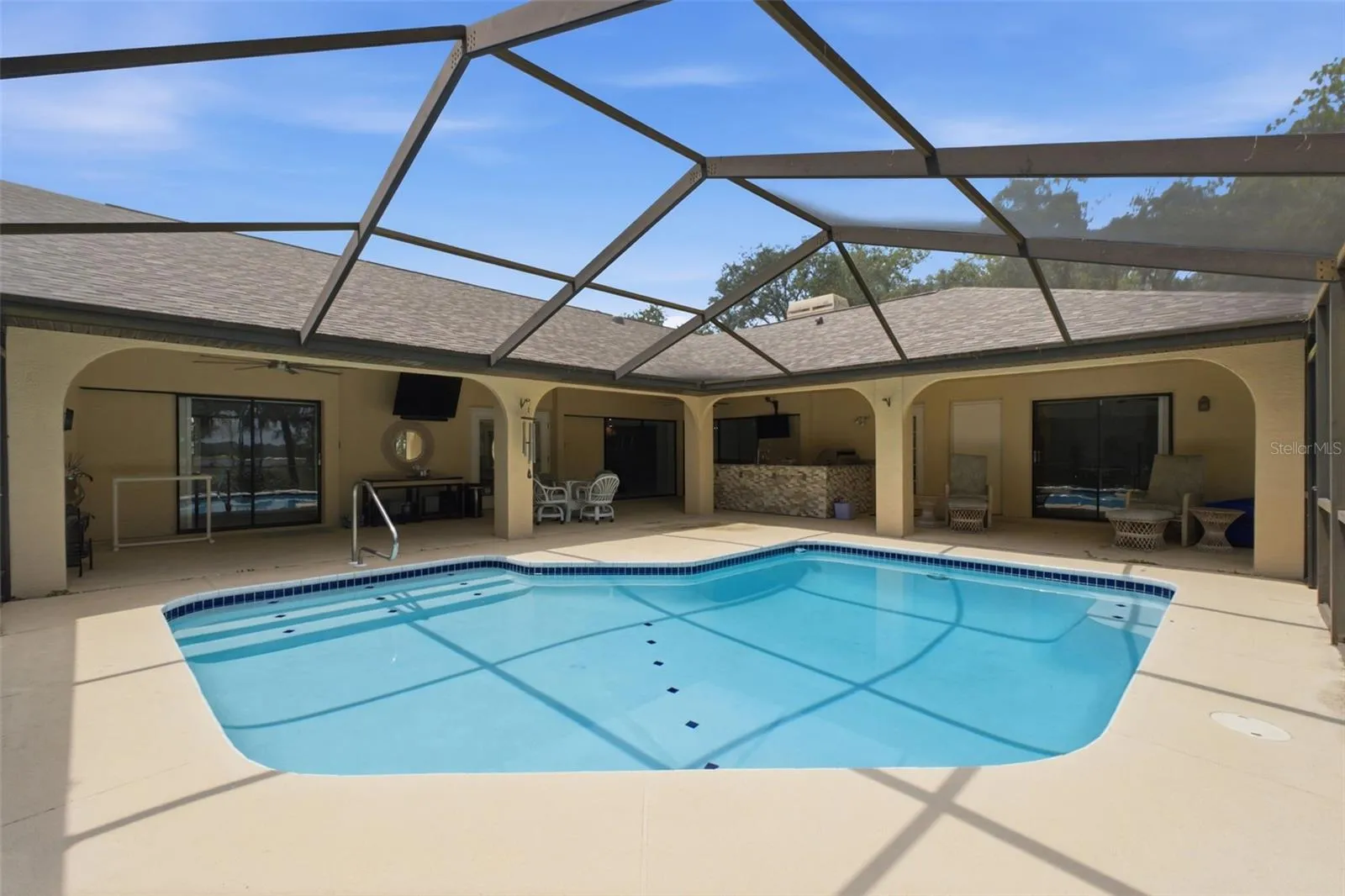 Large pool