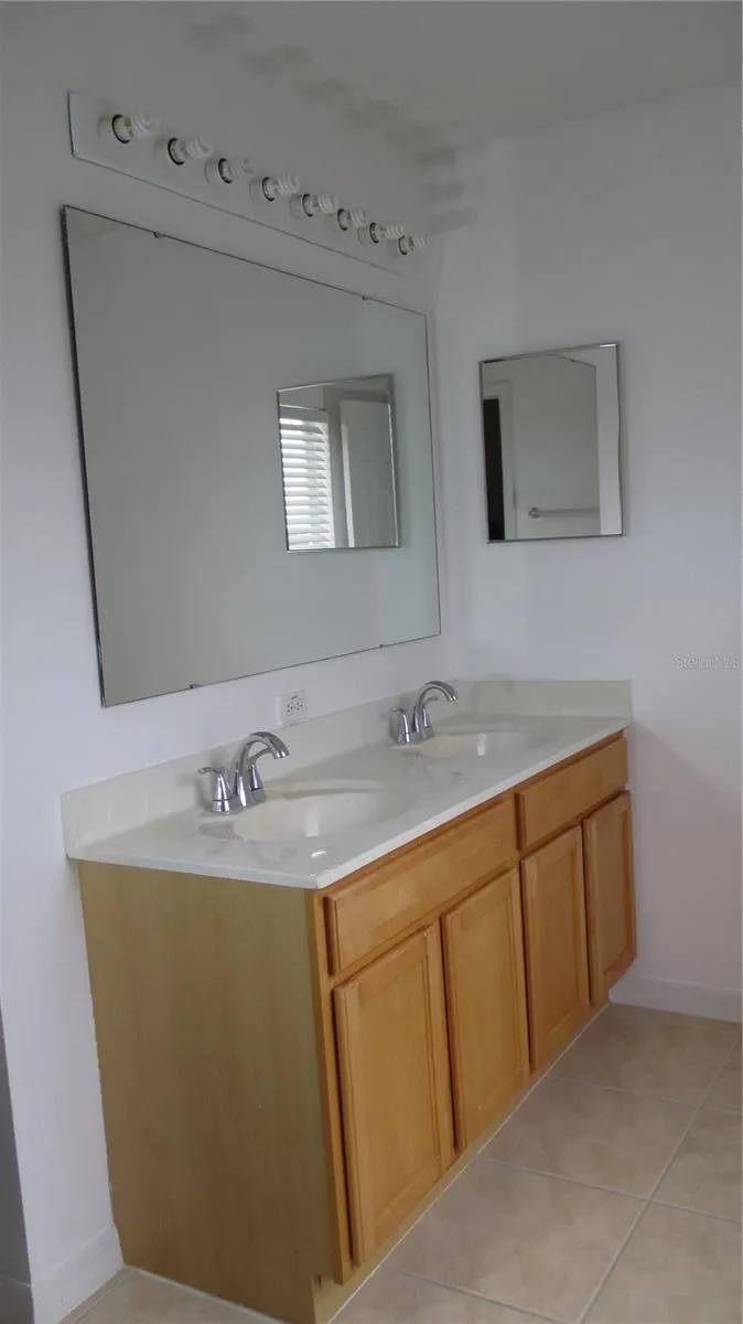 Master Double sink vanity
