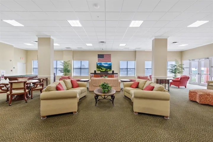 Club room seating areas