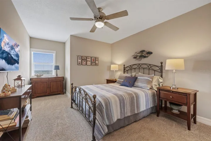 Bedroom 3 with water views
