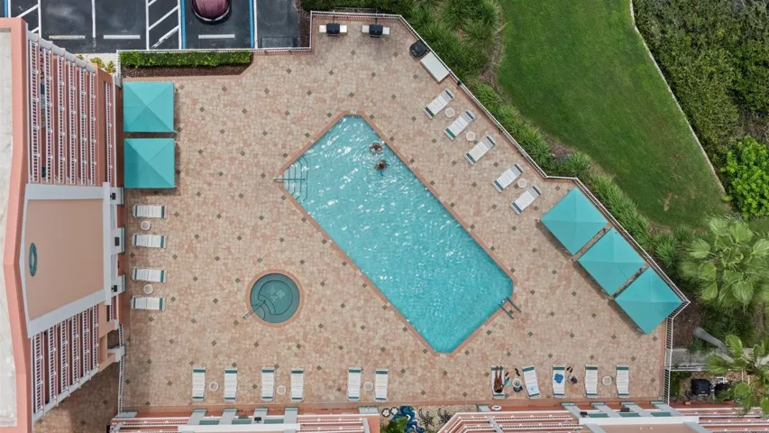 Pool and Spa area