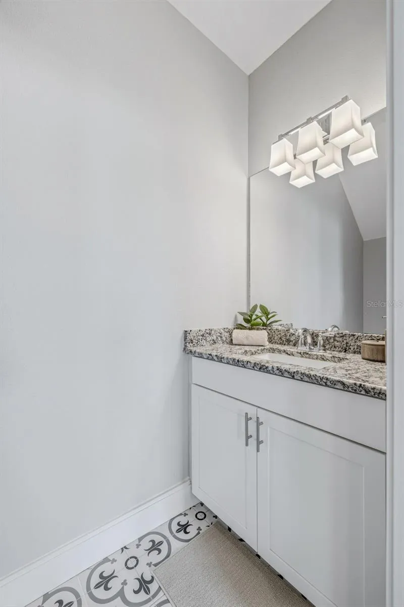 half bath on main floor