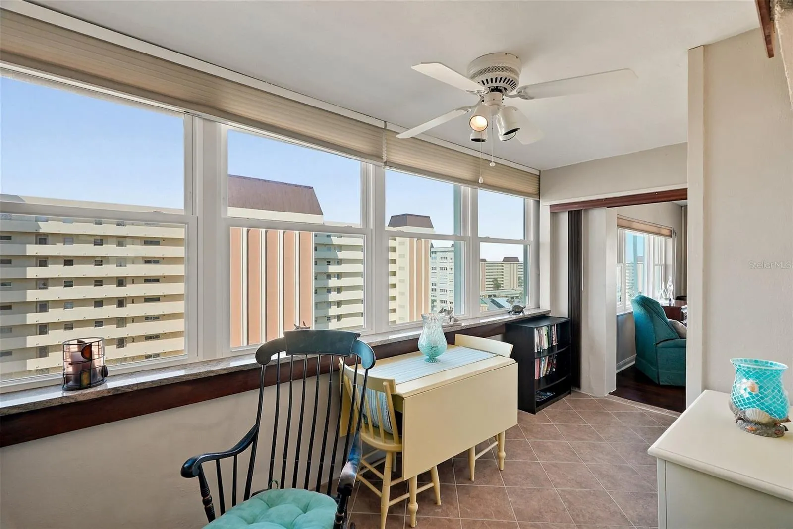 This room is perfect as a home office or a media room.