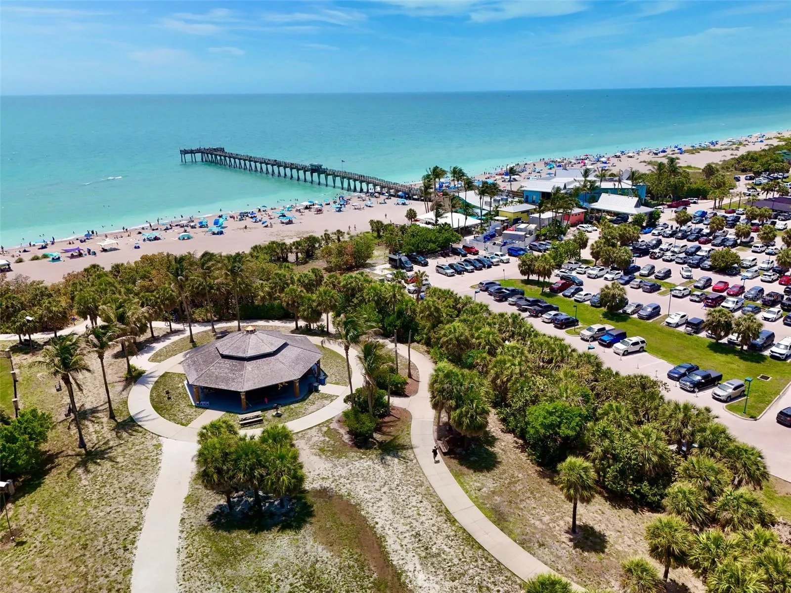 Sharky's, Park, and Venice Fishing Pier