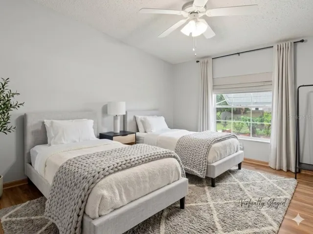 2nd Bedroom Virtually Stagec