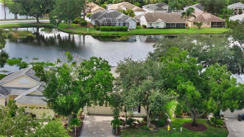 Lakefront home in Summerfield Village, Lakewood Ranch.