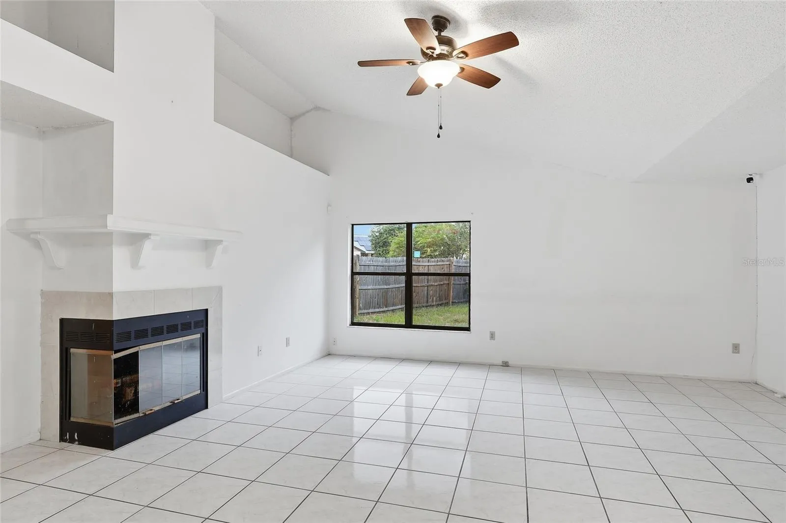 Family Room with Fire Place