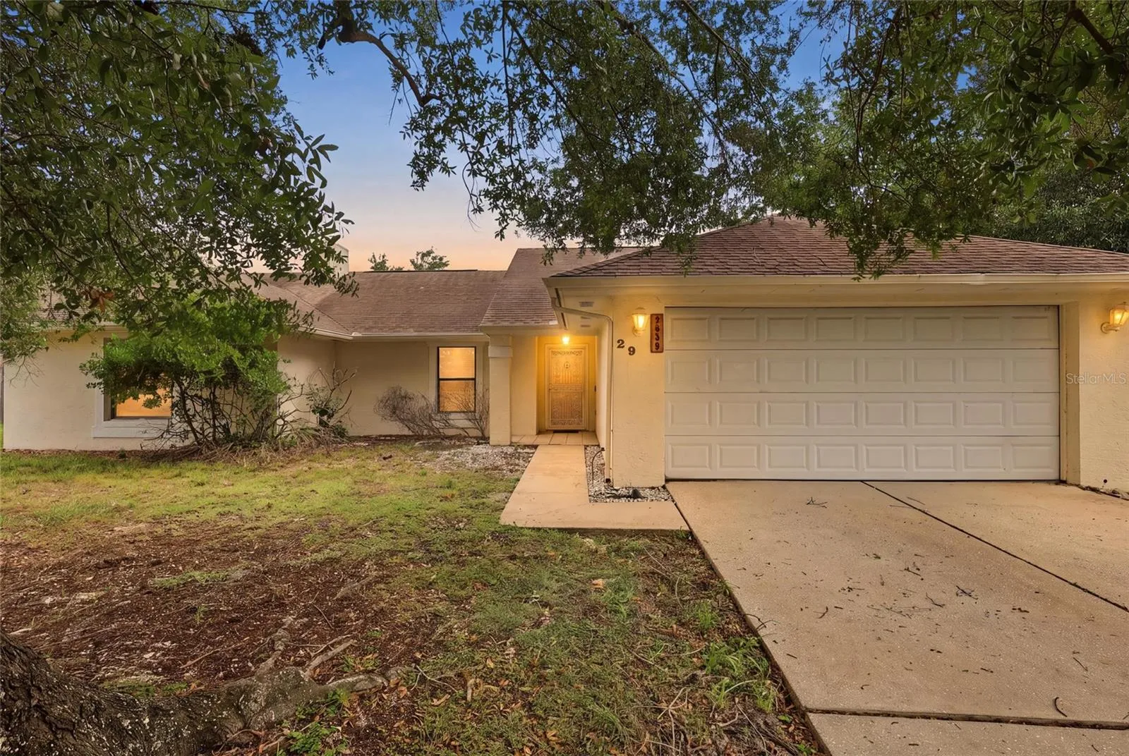 Twilight Front Exterior