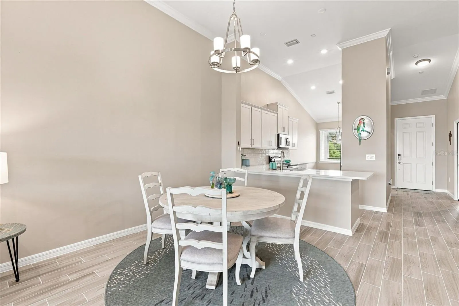 Open Dining Area Adjacent to Kitchen