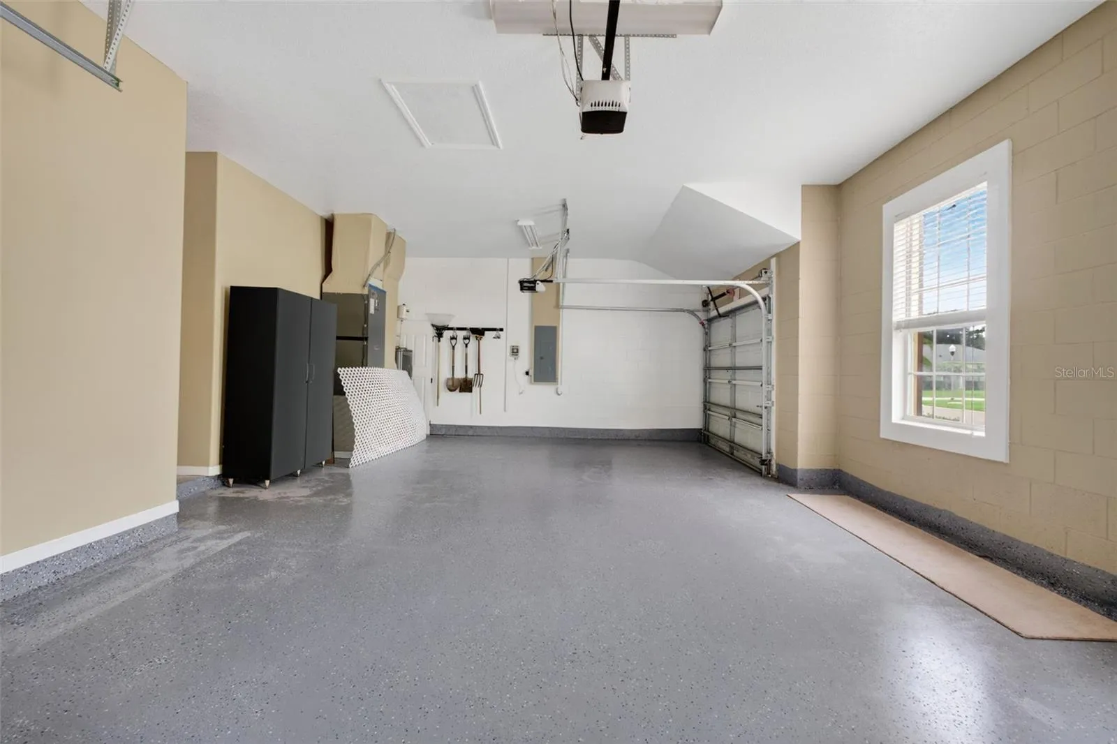 3 Car Garage- Epoxy Floor