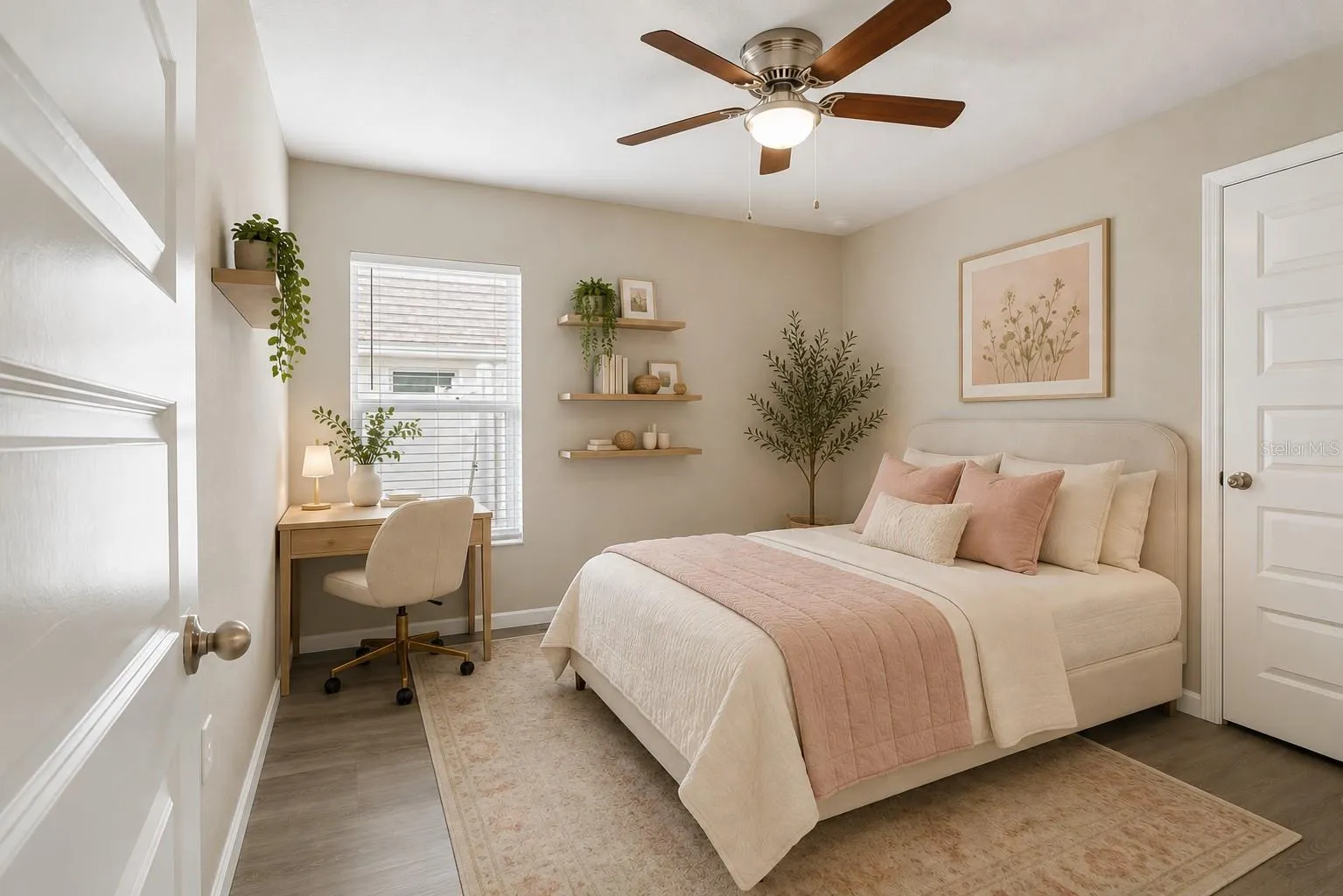 Staged Bedroom