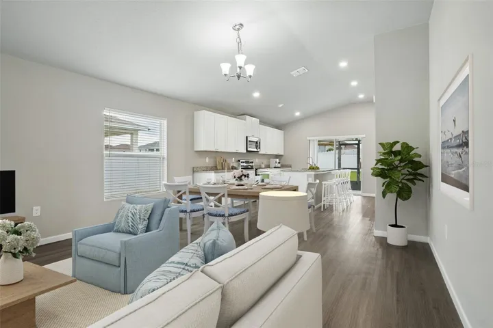 Staged Living Area