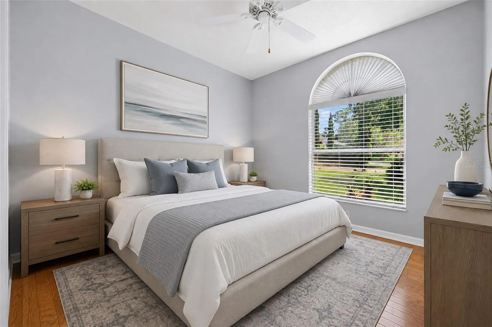 virtually staged bedroom 3