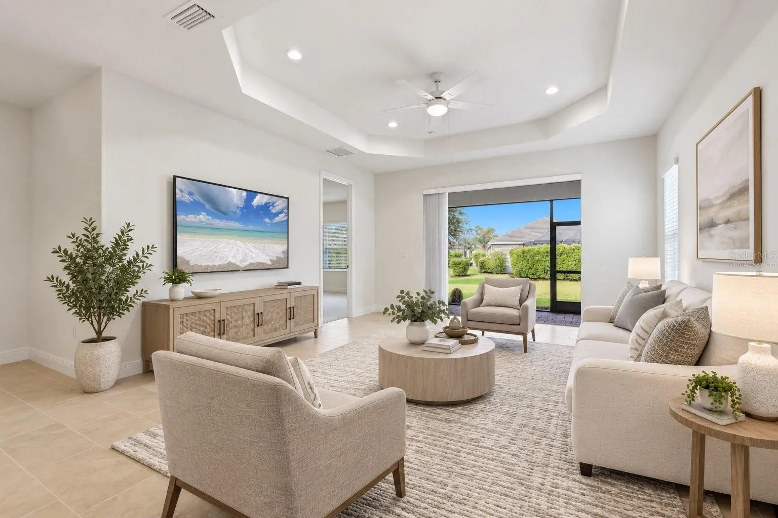 Virtually Staged - Living Room