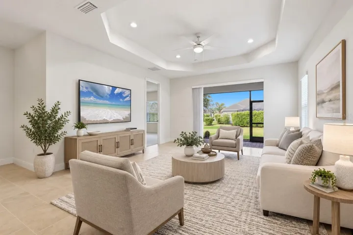 Virtually Staged - Living Room