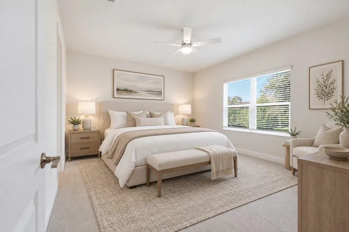 Virtually Staged - Primary Bedroom