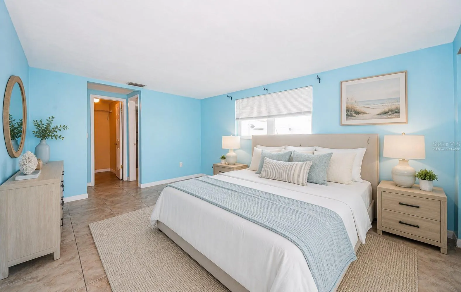 Primary Bedroom Virtually Staged