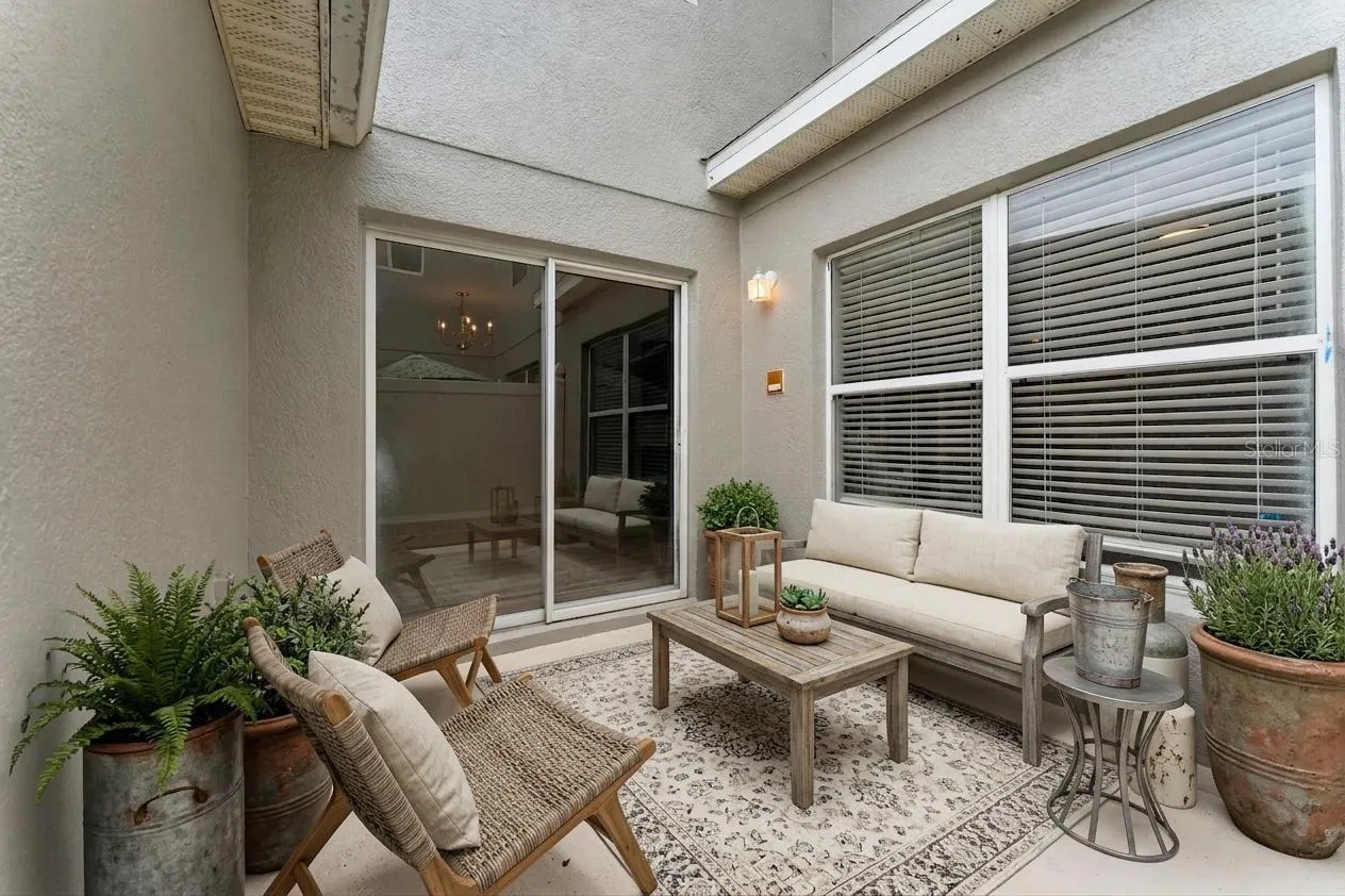 Private Enclosed Patio