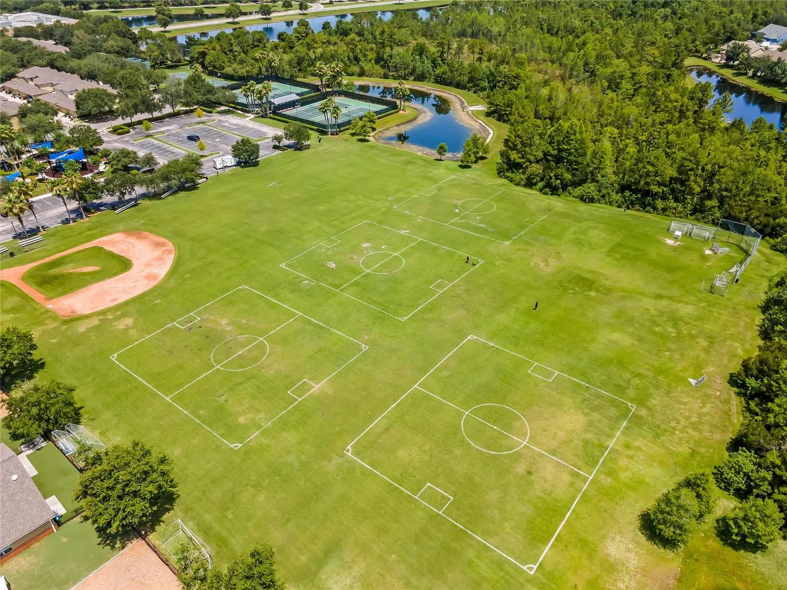 Baseball and recreational spaces