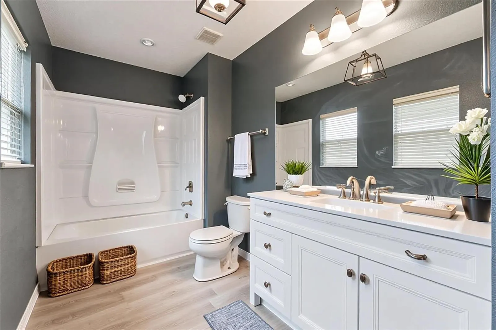 Newly Updated Bathroom