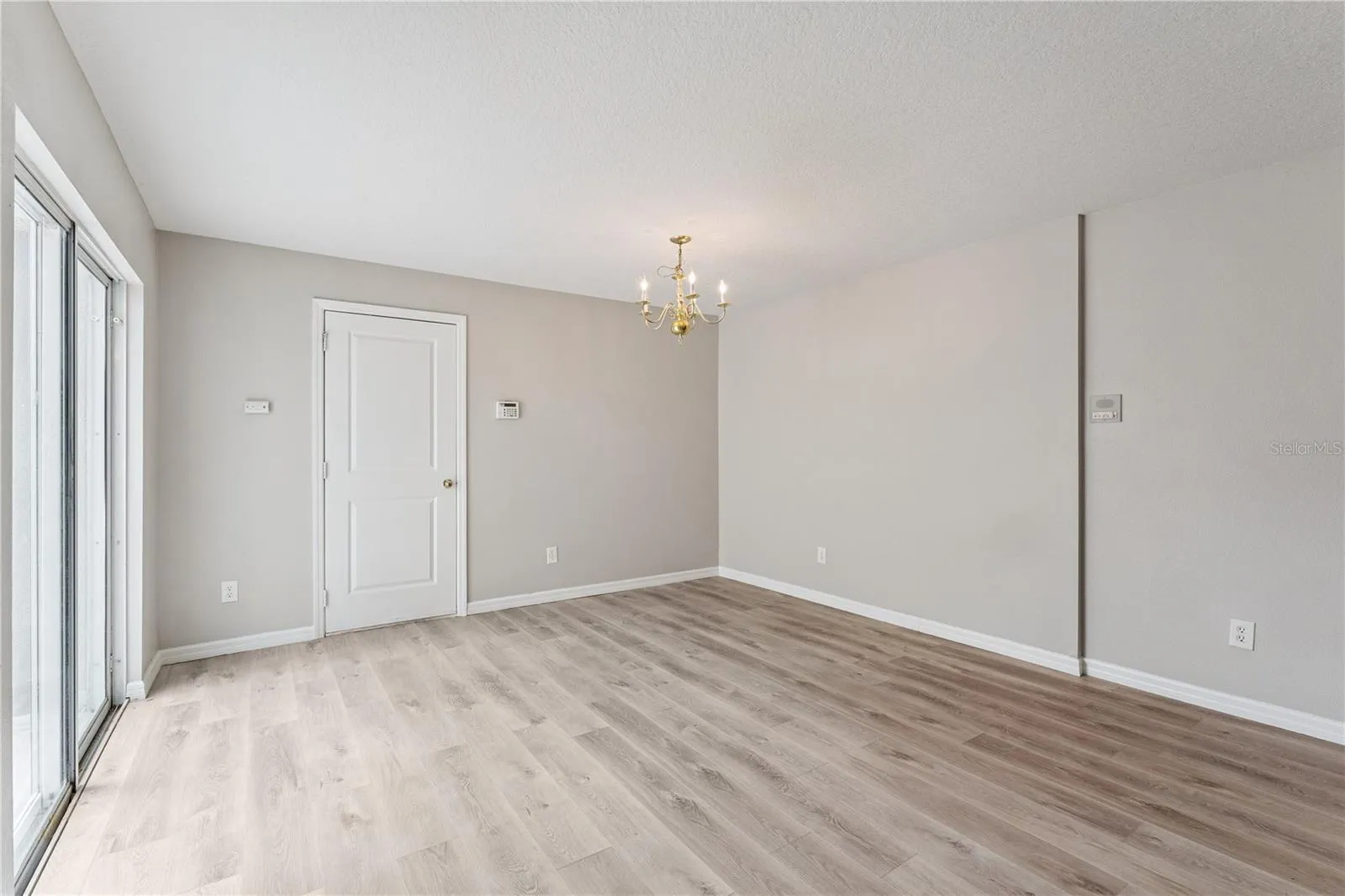 Dining room off the kitchn
