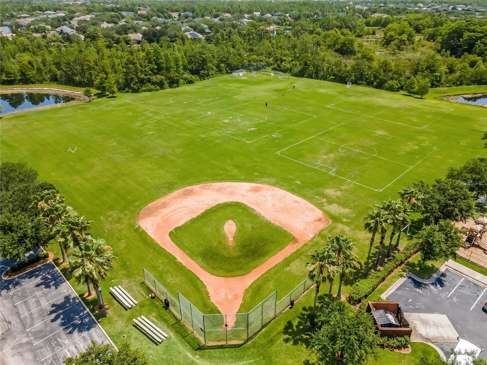 Baseball and recreational spaces