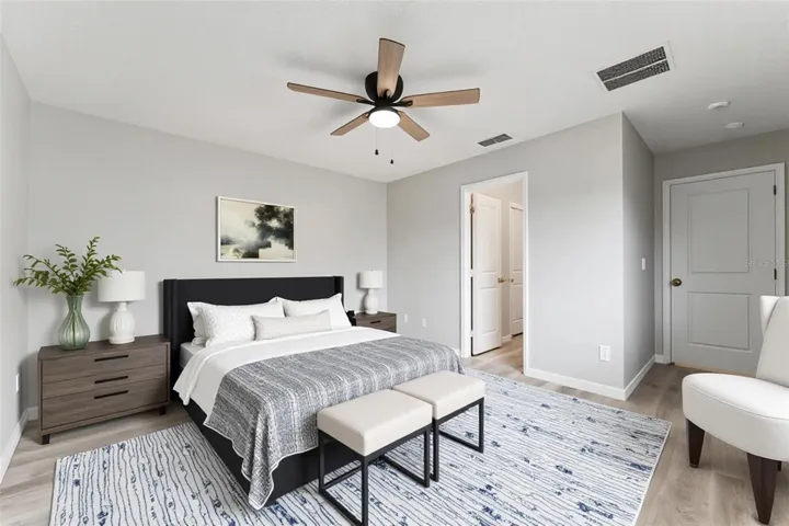Generous Primary Bedroom