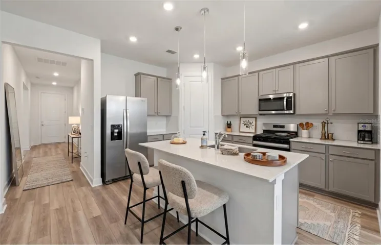 Virtually staged, of actual home.