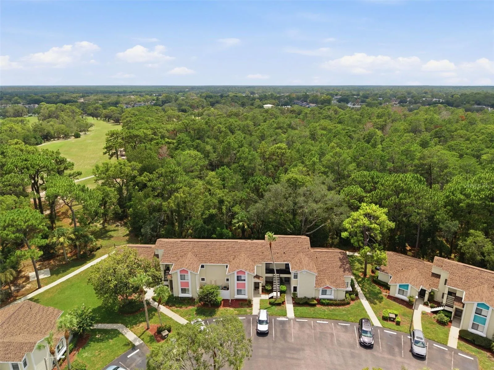 Front of building Aerial