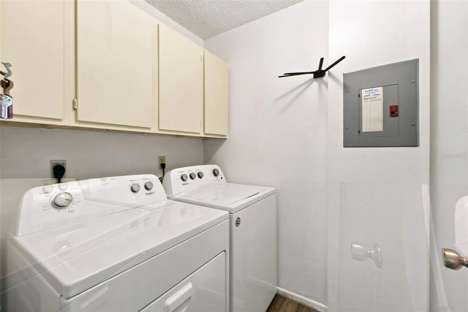 Inside unit laundry and storage