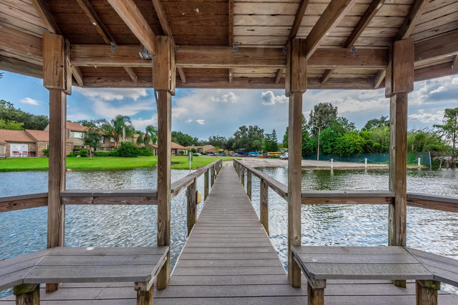 Dock on Lake Orienta