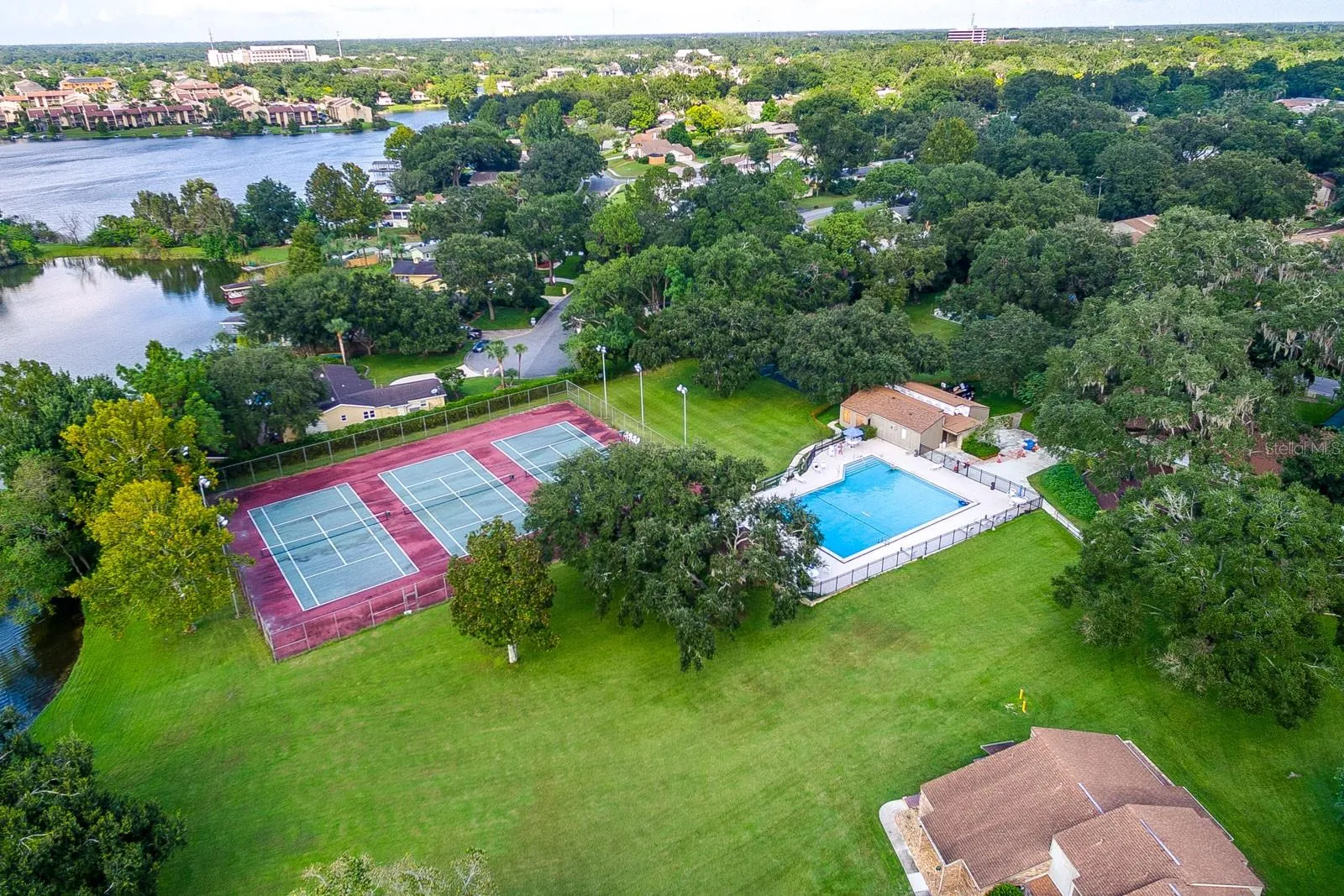 Community sport courts and amenities